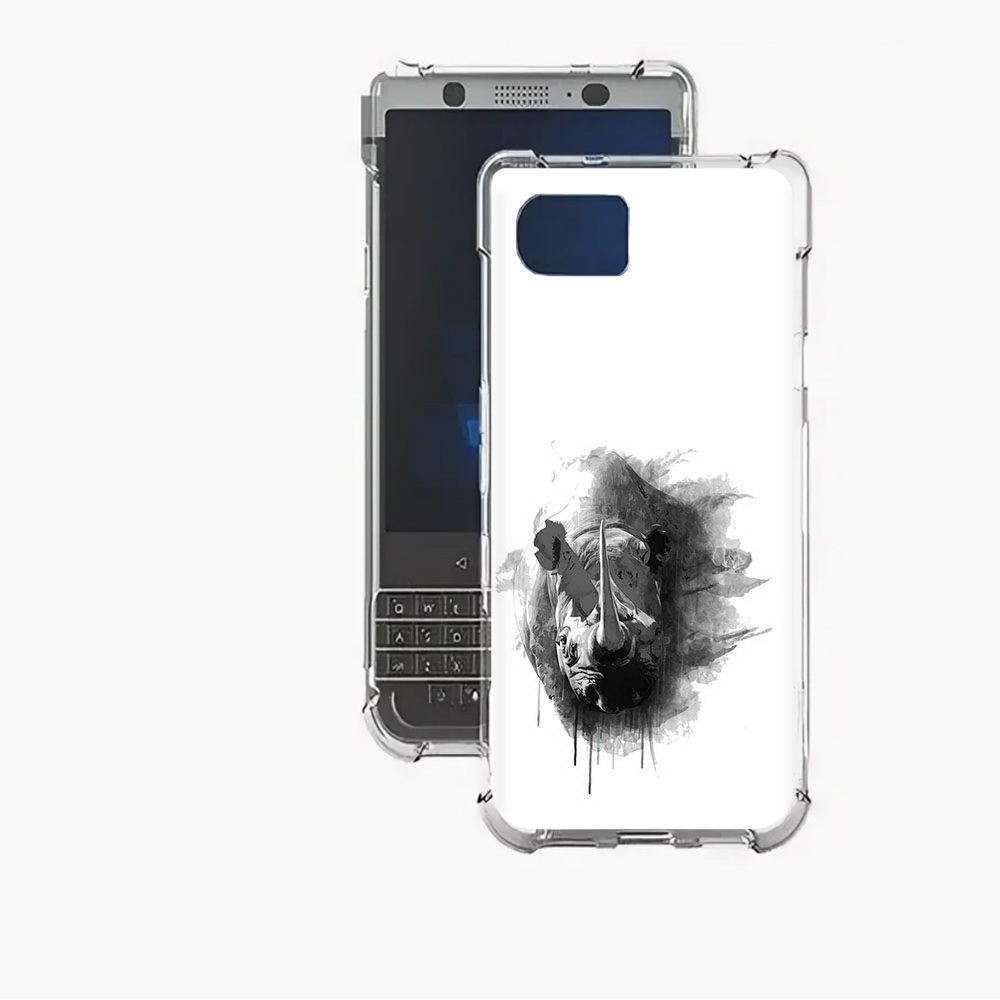 

Чехол MyPads Tocco для BlackBerry Motion носорог, Прозрачный, Tocco