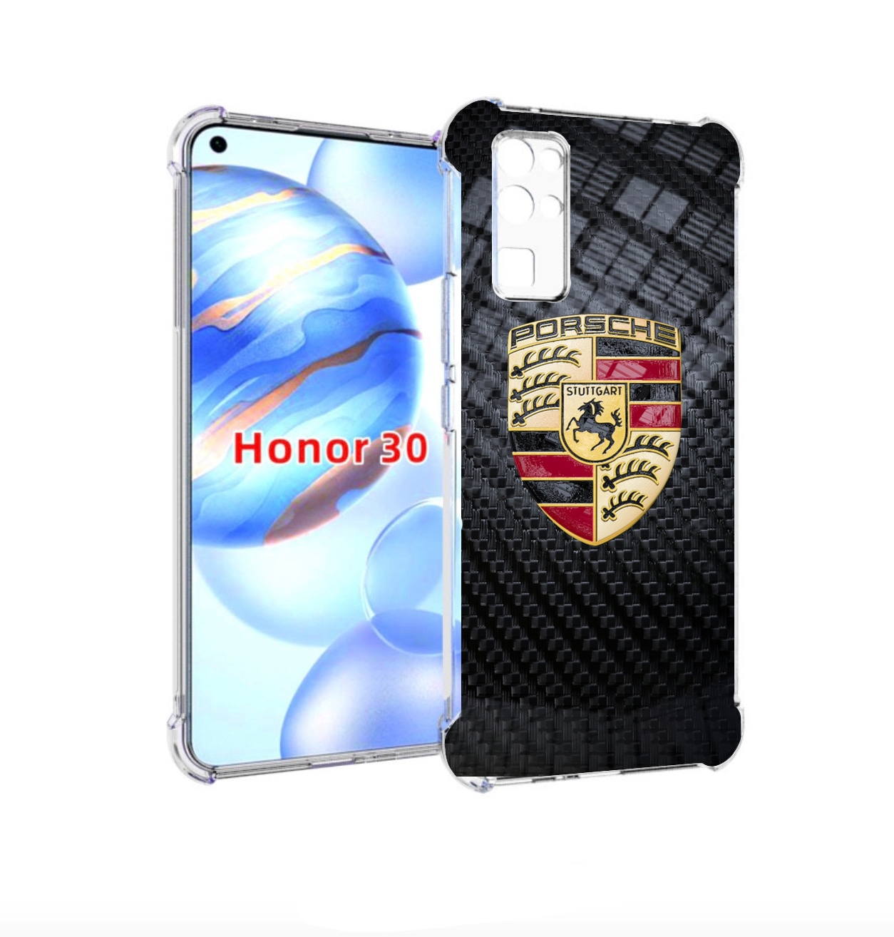 

Чехол бампер MyPads порше porsche 3 мужской для Honor 30 (BMH-AN, Прозрачный, Tocco
