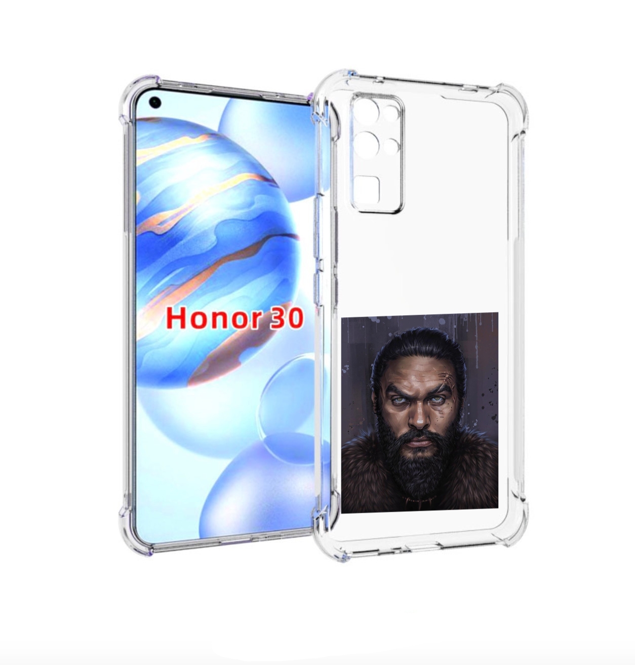 

Чехол бампер MyPads портрет-императора для Honor 30 (BMH-AN10) п, Прозрачный, Tocco
