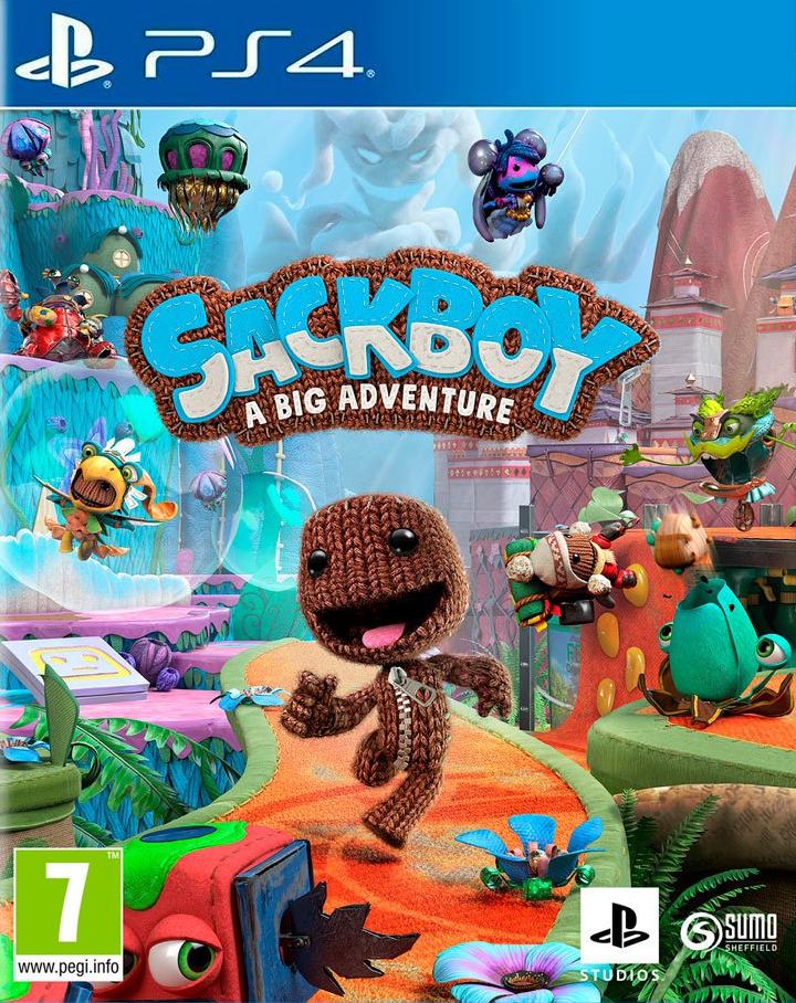 Игра Сэкбой (Sackboy): Большое приключение (A Big Adventure) (PS4)
