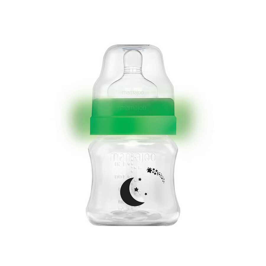 Бутылочка Mamajoo для кормления антиколиковая 6 м+ Night&Day Feeding Bottle 160мл. newborn photography props felt feeding bottle mini props cookies baby photo hsoot accessories creative props