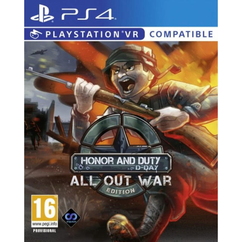 

Honor & Duty: D-Day - All Out War Edition (только для PS VR) (PS4), Honor & Duty: D-Day - All Out War Edition (только для PS VR)