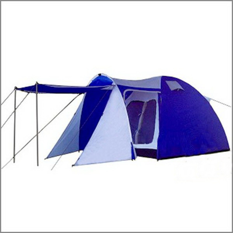 Палатка Lanyu LY-1607, кемпинговая, 4 места, blue