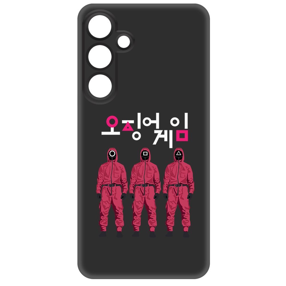 

Чехол-накладка Case Игра в кальмара-Солдат для Samsung Galaxy S24 Ultra черный