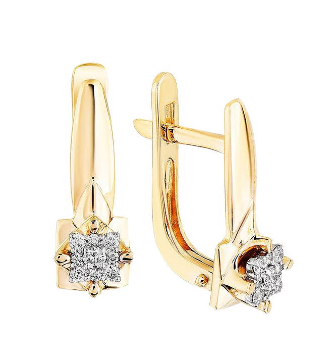 

Серьги из белого, желтого золота с бриллиантом Master Brilliant 2-508025-00-00, 2-508025-00-00