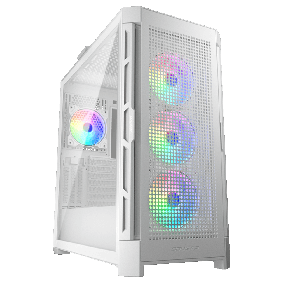 

Корпус компьютерный Cougar Airface Pro RGB White (CGR-5AD1W-AIR-RGB) белый, Airface Pro RGB White