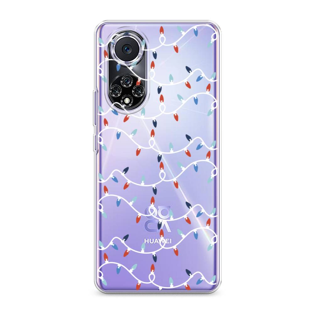 фото Чехол для huawei nova 9 "разноцветная гирлянда" case place