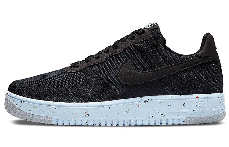 

Кеды унисекс Nike Air Force 1 Low Crater Flyknit черные 40.5 EU, Черный, Air Force 1 Low Crater Flyknit