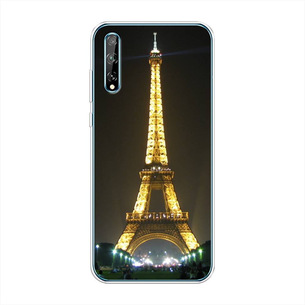 

Чехол на Huawei Y8p "Париж 2", Желтый;серый, 6103550-2