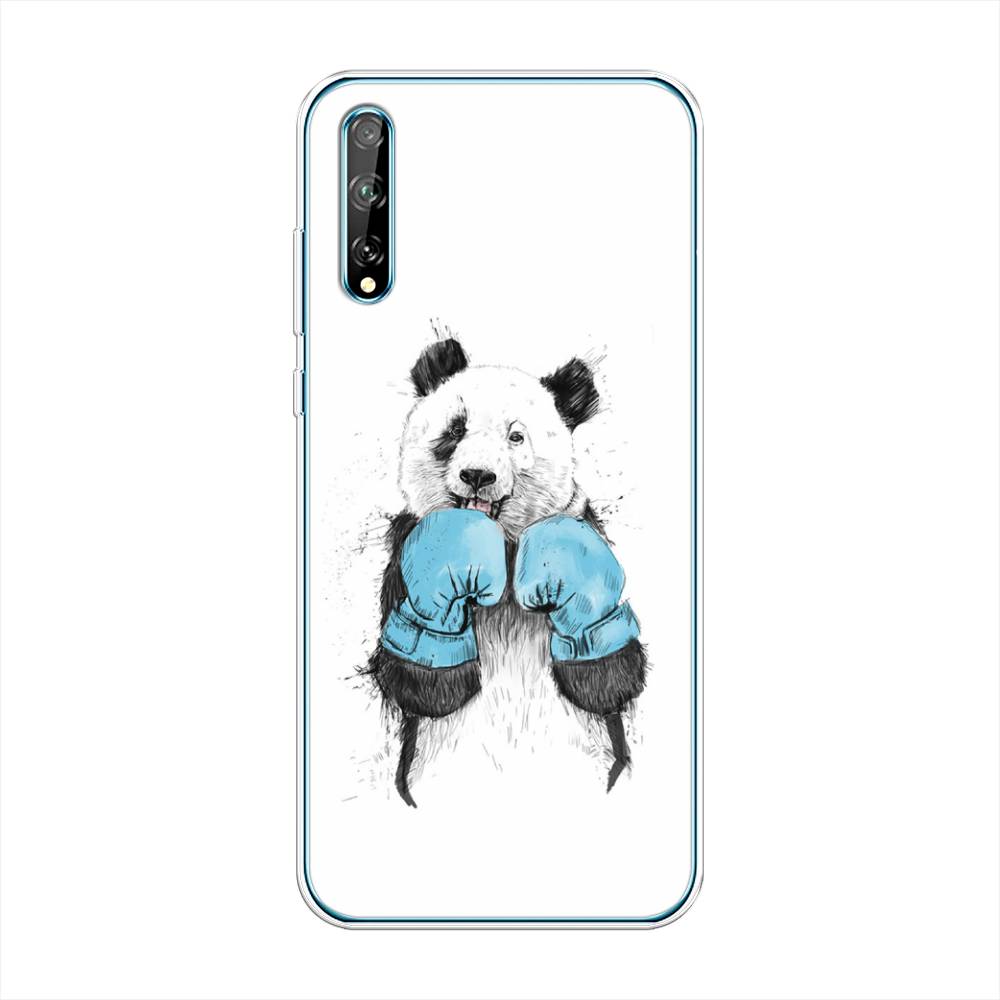 фото Чехол на huawei y8p "панда боксер" case place