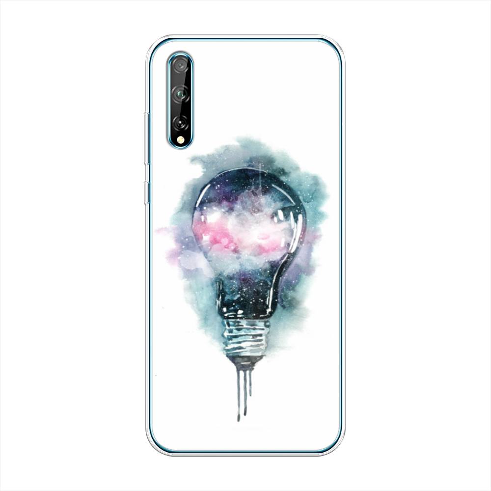 

Чехол на Huawei Y8p "Волшебная лампа", Белый;серый, 6103550-4
