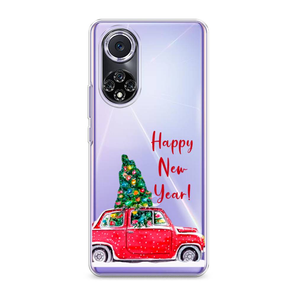 

Чехол для Huawei Nova 9 "Happy New Year", Красный;зеленый, 6106150-5