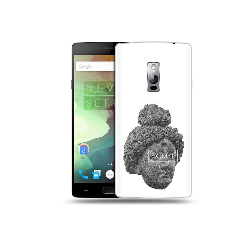 

Чехол MyPads Tocco для OnePlus 2 каменное лицо девушки, Прозрачный, Tocco