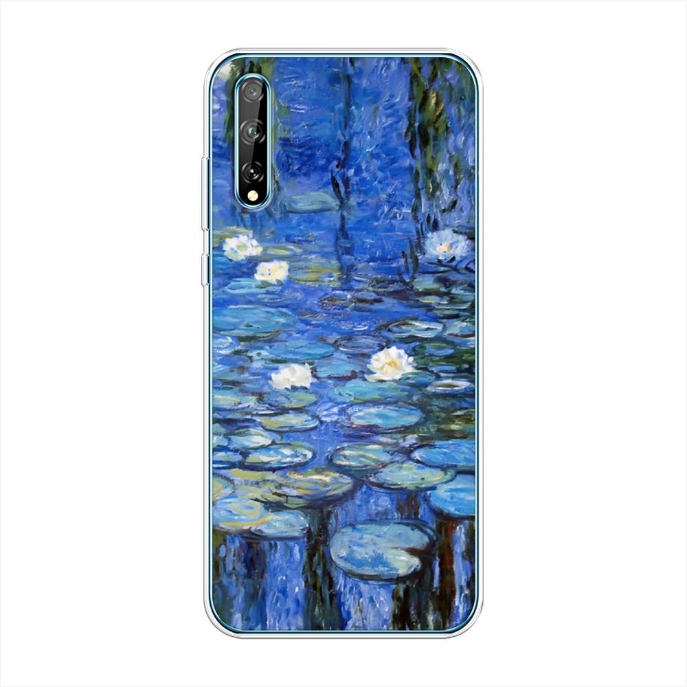 

Чехол на Huawei Y8p "Нарисованный пруд", Синий;зеленый, 6103550-4