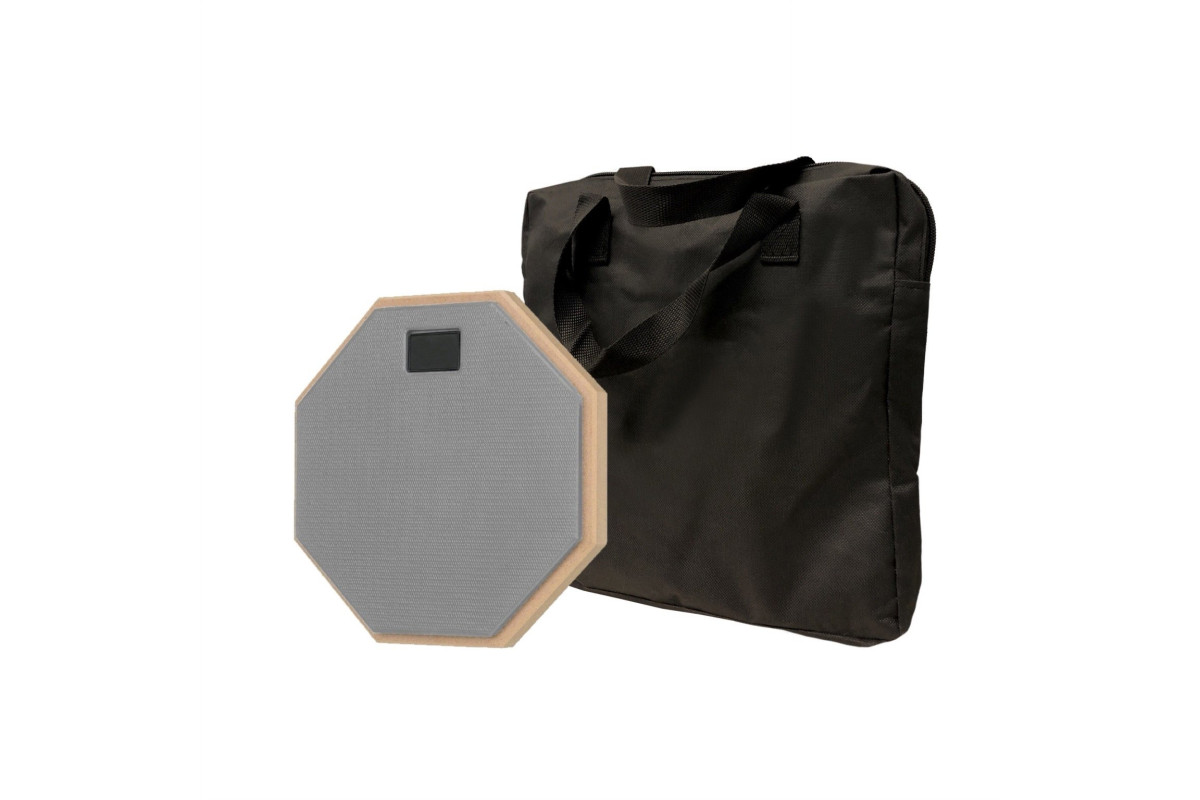 

Тренировочный пэд 8" Mobicent MCER211127 для барабанщика с сумкой для переноски, MCER211127