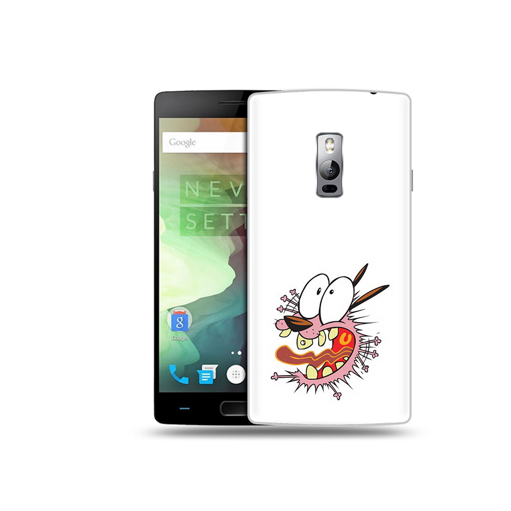 

Чехол MyPads Tocco для OnePlus 2 испуганный бобик, Прозрачный, Tocco