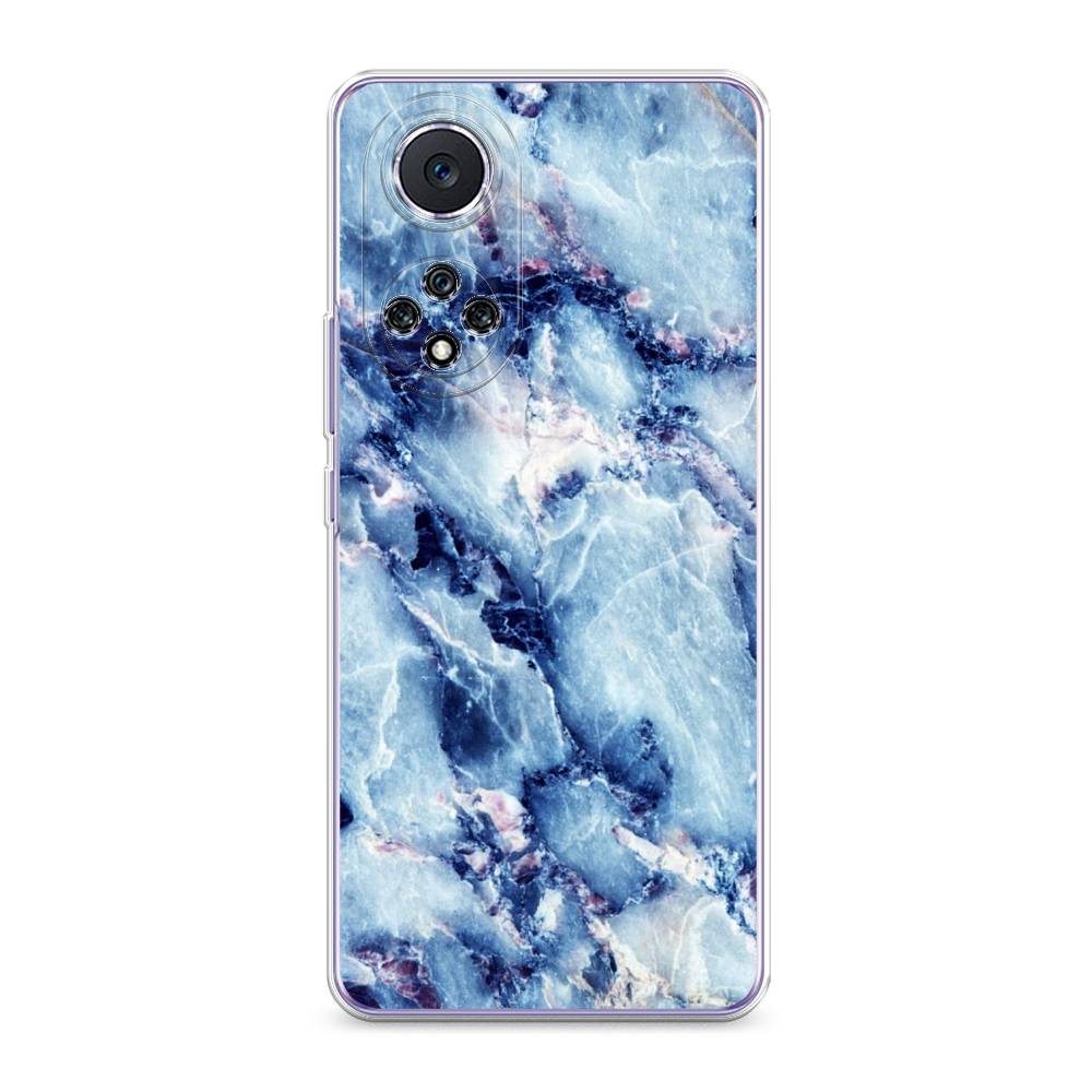 

Чехол для Huawei Nova 9 "Мрамор с синими прожилками", Синий, 6106150-3