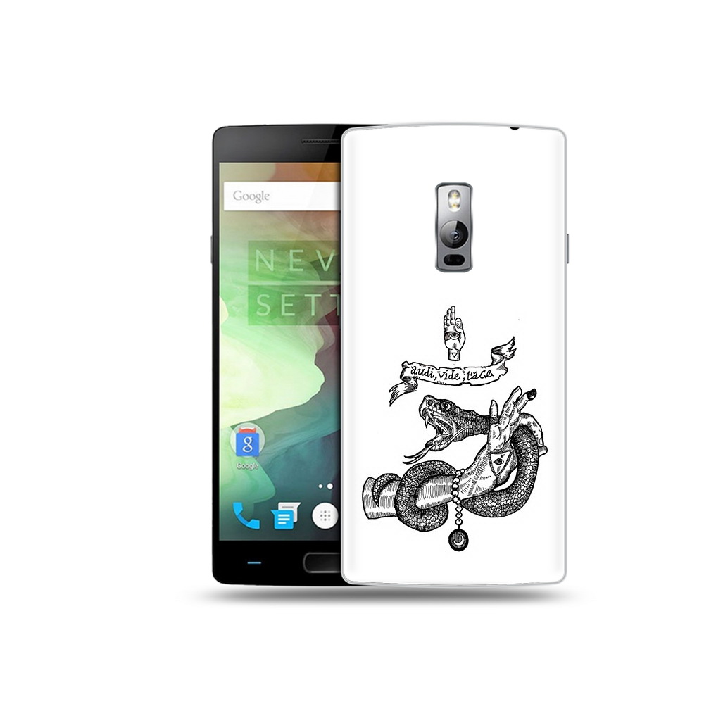 

Чехол MyPads Tocco для OnePlus 2 змея на руке рисунок, Прозрачный, Tocco