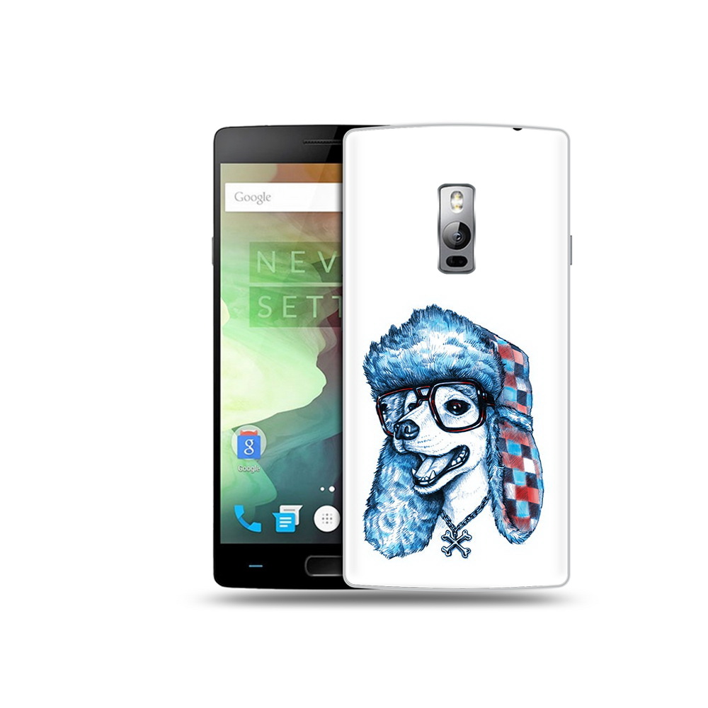 

Чехол MyPads Tocco для OnePlus 2 зимний пес, Прозрачный, Tocco