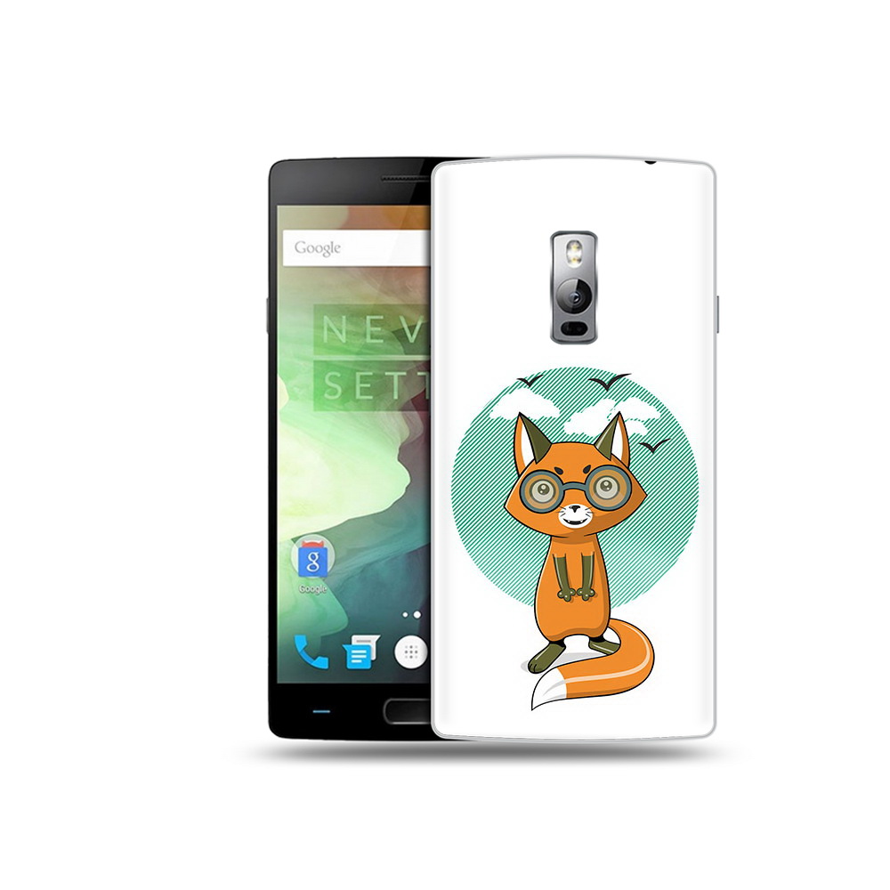 

Чехол MyPads Tocco для OnePlus 2 задумчивая лиса, Прозрачный, Tocco