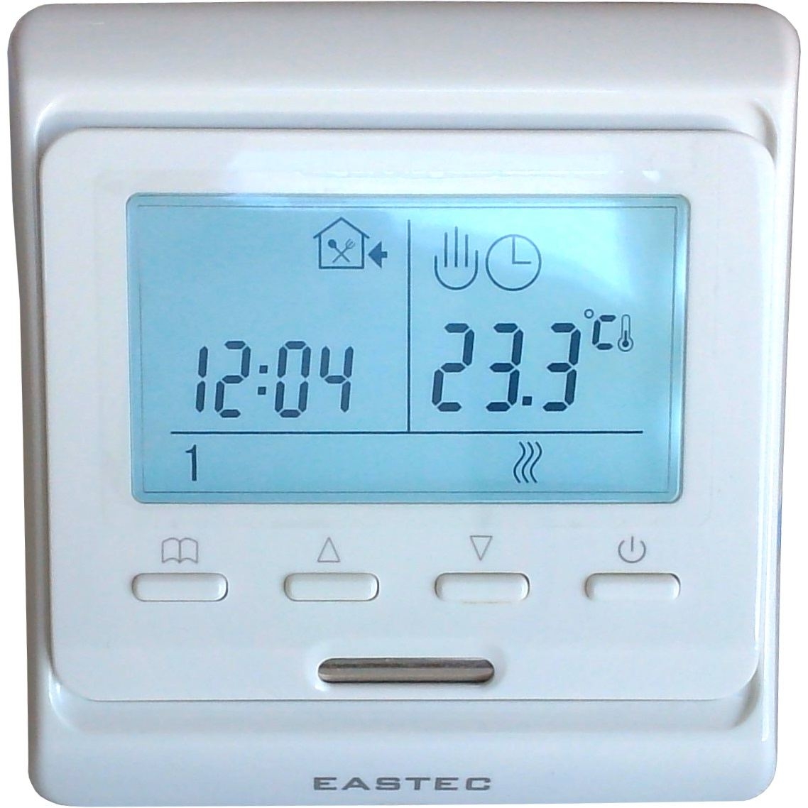 фото Терморегулятор eastec e51.716 для теплых полов и обогревателей. встраиваемый