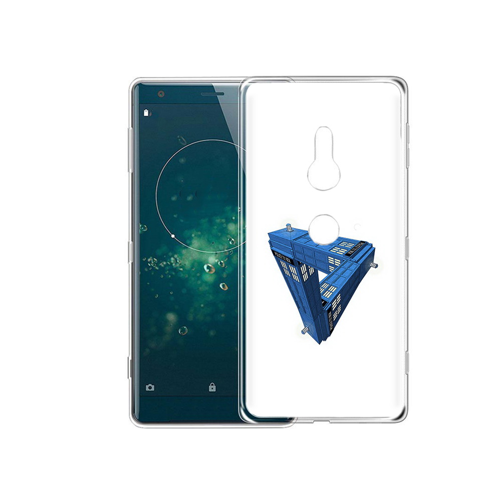 

Чехол MyPads Tocco для Sony Xperia XZ2 головолока абстракция, Прозрачный, Tocco