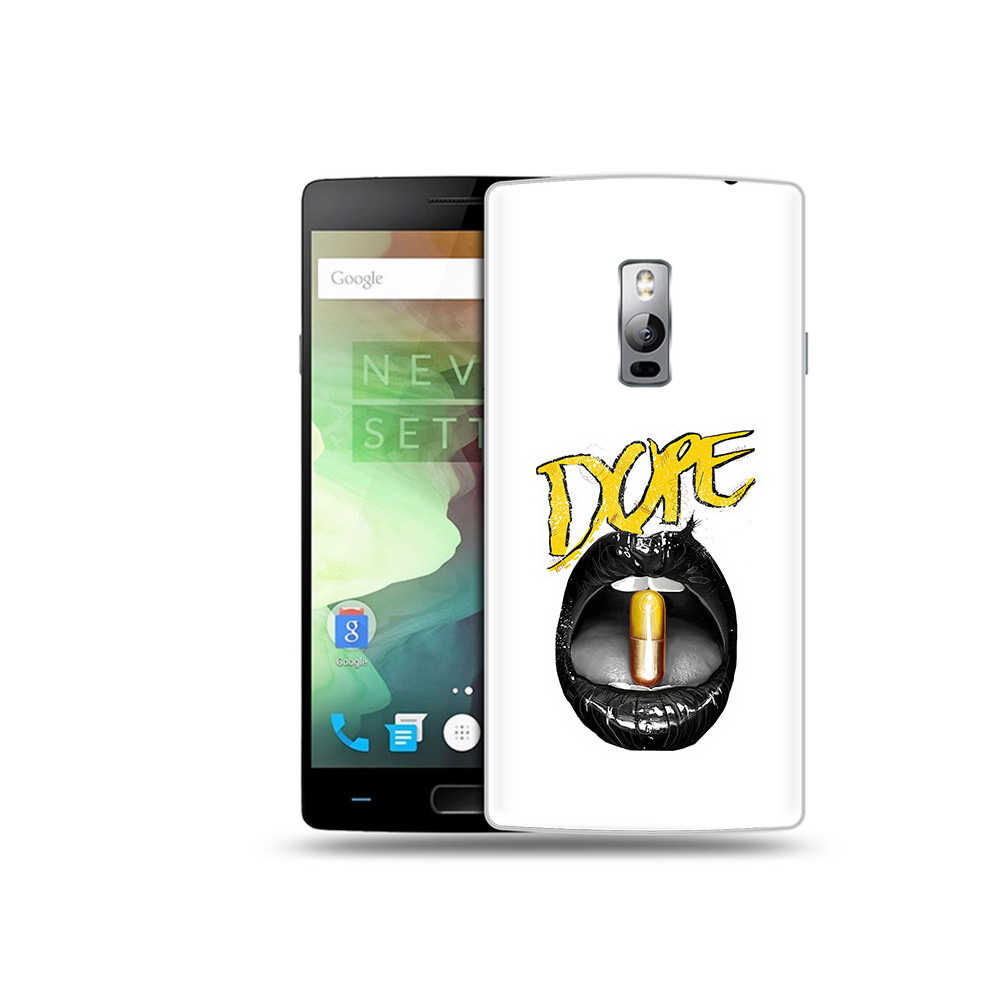

Чехол MyPads Tocco для OnePlus 2 губы, Прозрачный, Tocco