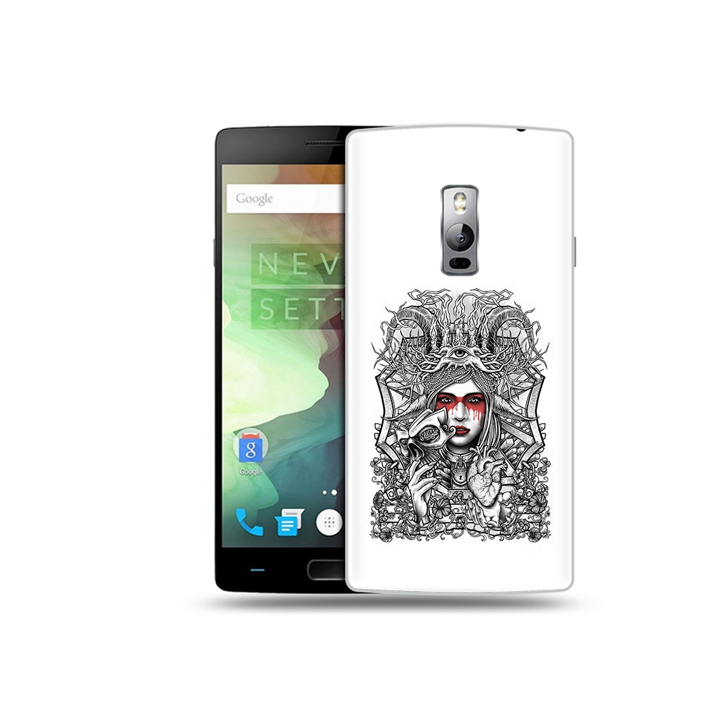 

Чехол MyPads Tocco для OnePlus 2 грусная девушка, Прозрачный, Tocco