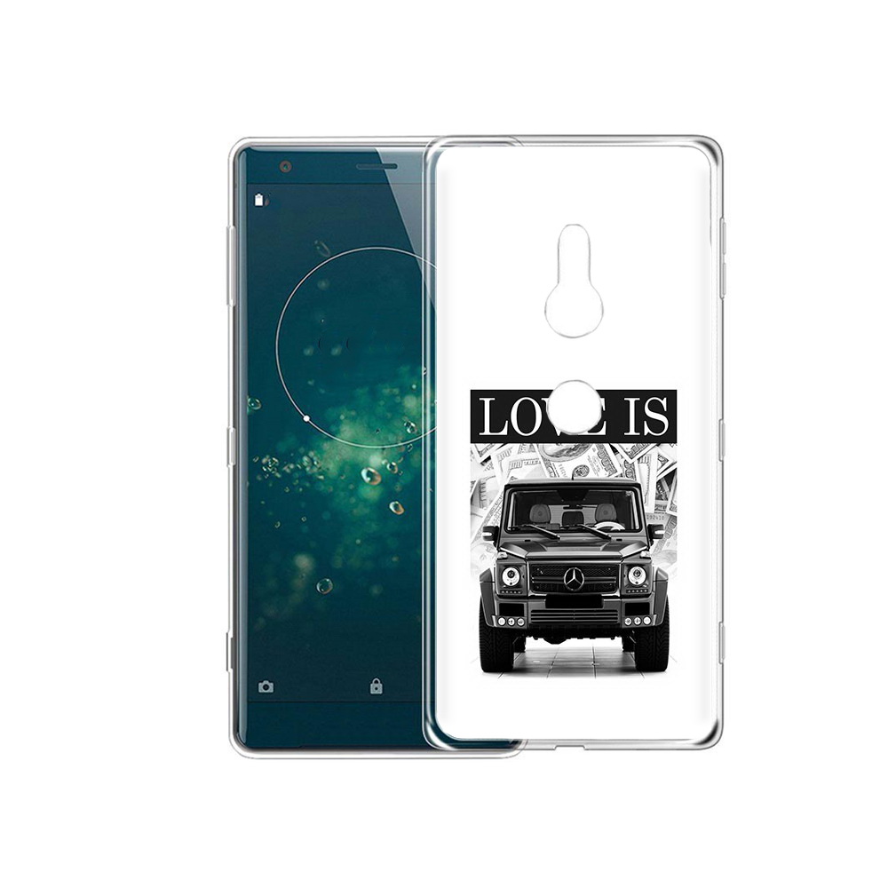 

Чехол MyPads Tocco для Sony Xperia XZ2 гелик, Прозрачный, Tocco