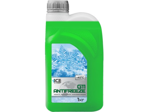 ICE CRUIZER Антифриз зеленый G11-40 (1кг) (Ice Cruizer)
