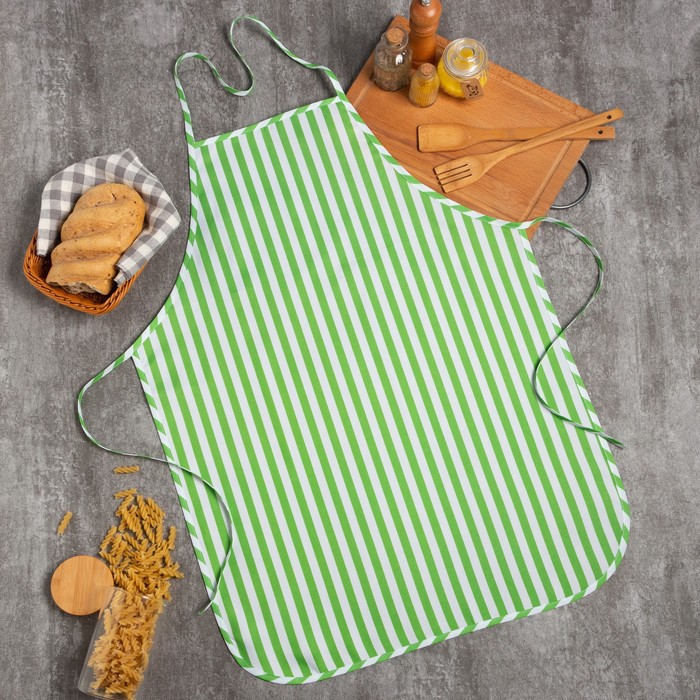 

Фартук Доляна цвет зелёный 60х80 см, 100% п/э