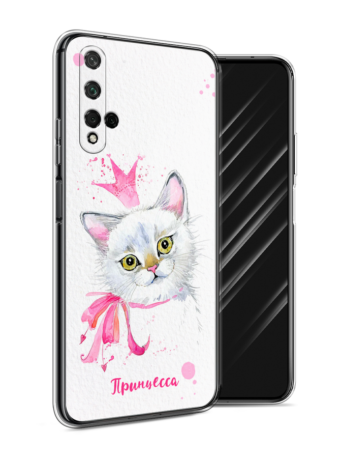 

Чехол Awog на Honor 20 "Моя принцесса", Белый;розовый;серый, 69550-6