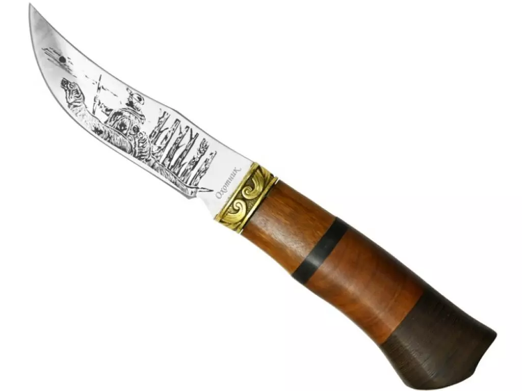 Туристический нож PATRIOT BH-KK06, коричневый