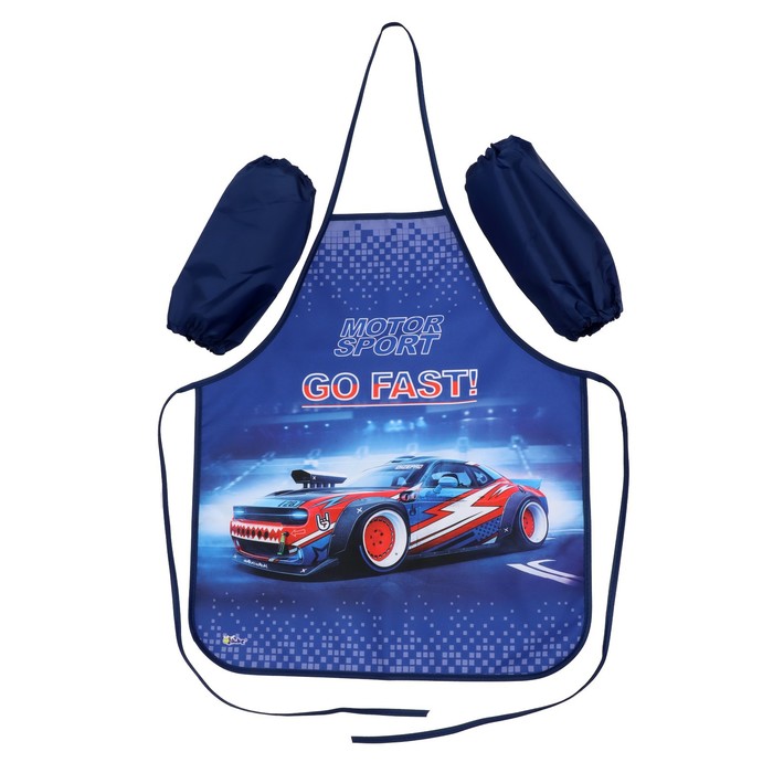 

Фартук для труда с нарукавники, 535 х 445/230 х 145 мм, ФН 31-1, Motor sport