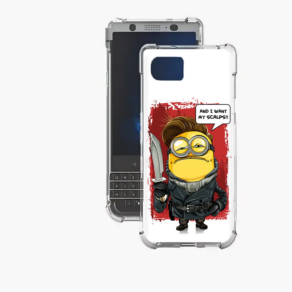 

Чехол MyPads Tocco для BlackBerry Motion миньон убийца, Прозрачный, Tocco