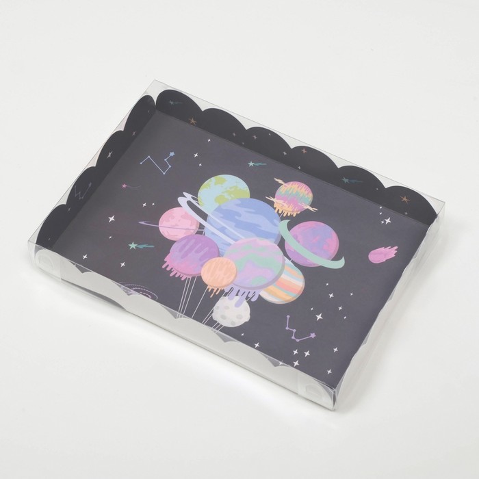 

Коробочка для печенья, Космическое удовольствие, 22 х 15 х 3 см (5 шт), Разноцветный