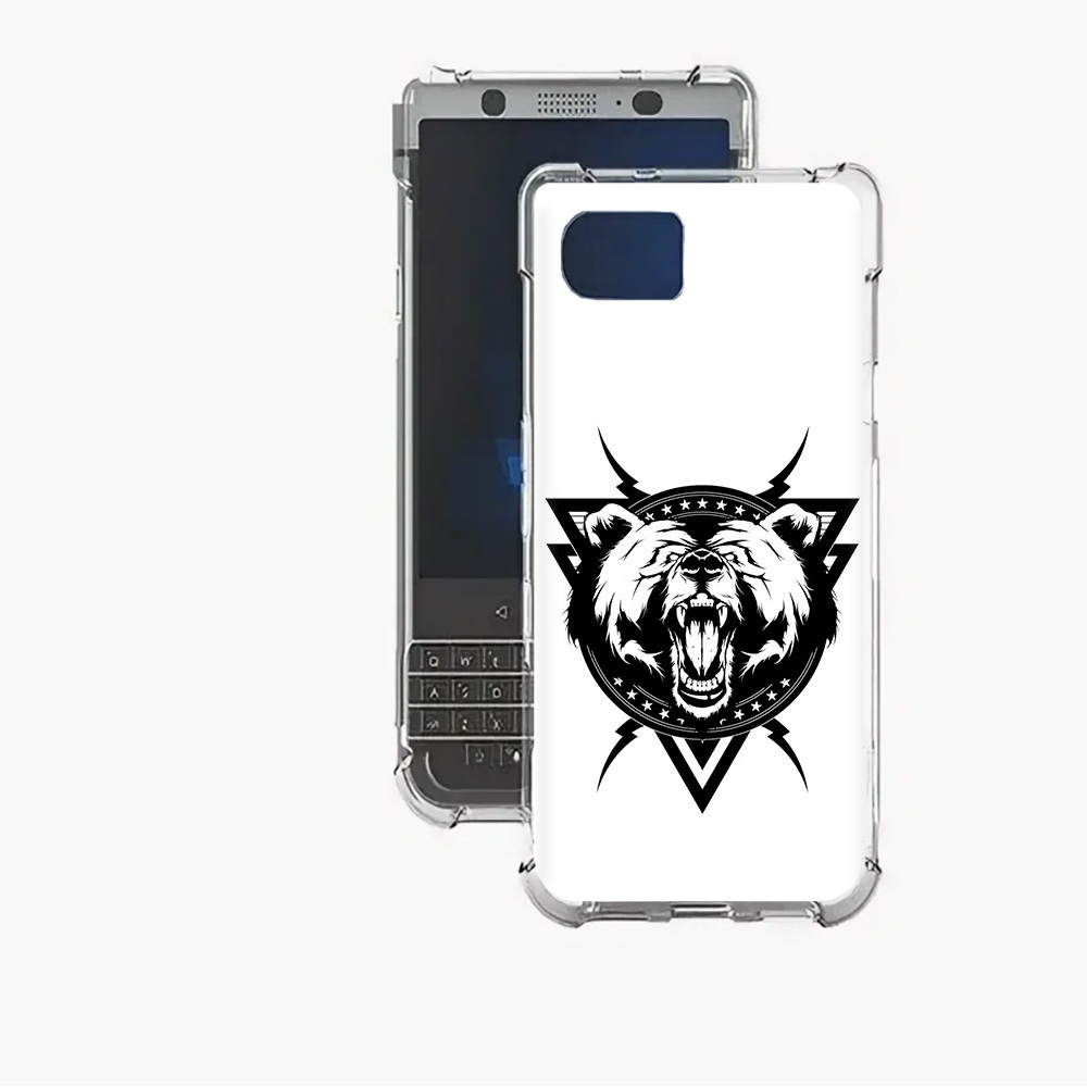 

Чехол MyPads Tocco для BlackBerry Motion медведь в треугольнике, Прозрачный, Tocco