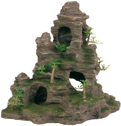 Грот для аквариума TRIXIE Rock Formation Горный хребет, полиэфирная смола 17,3х30,9х28,4см