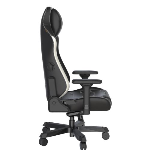 

Кресло DxRacer I-DMC/MAS2022/NW черное с белыми вставками, экокожа, 4D-подлокотники, механ, Белый;черный