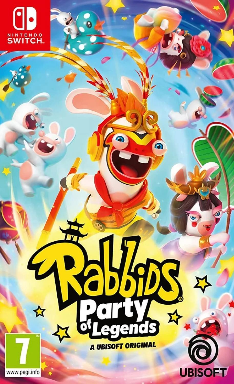 Игра Rabbids: Party of Legends (Кролики: Вечеринка легенд) Русская Версия (Switch)