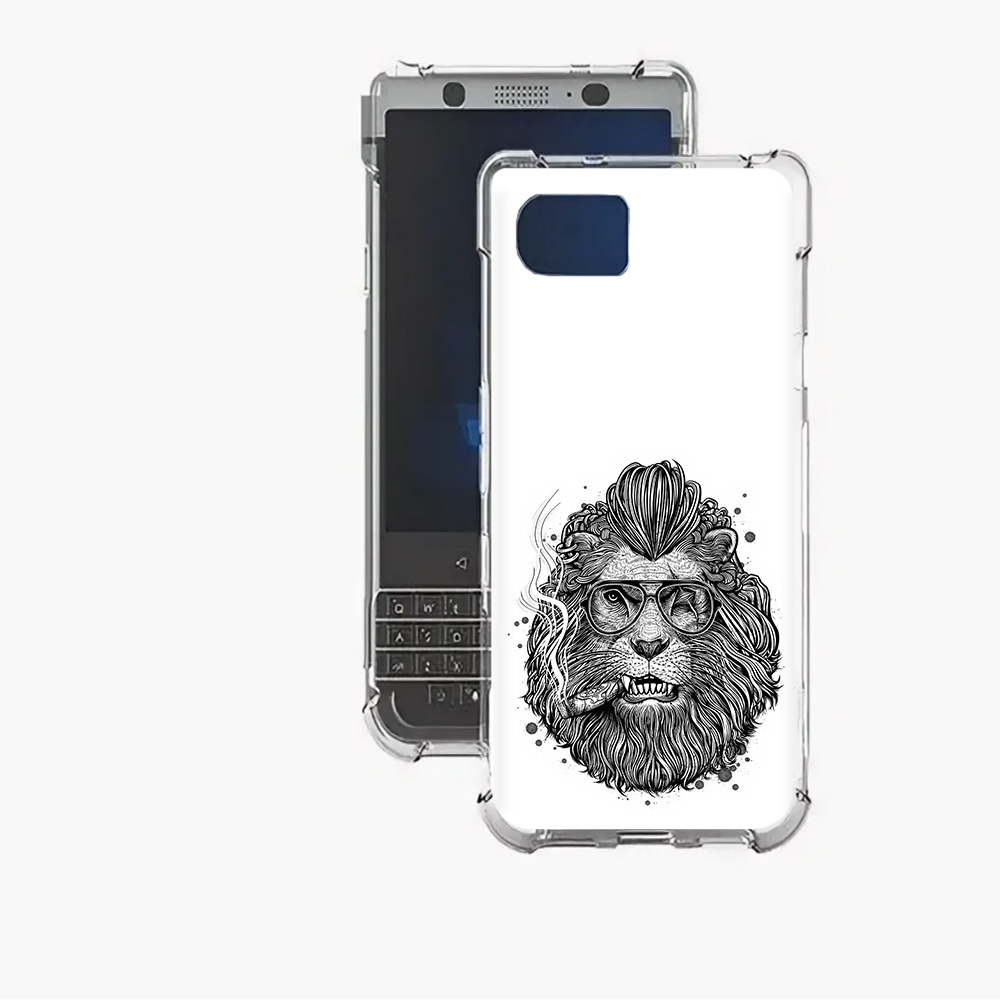 

Чехол MyPads Tocco для BlackBerry Motion курящий лев, Прозрачный, Tocco