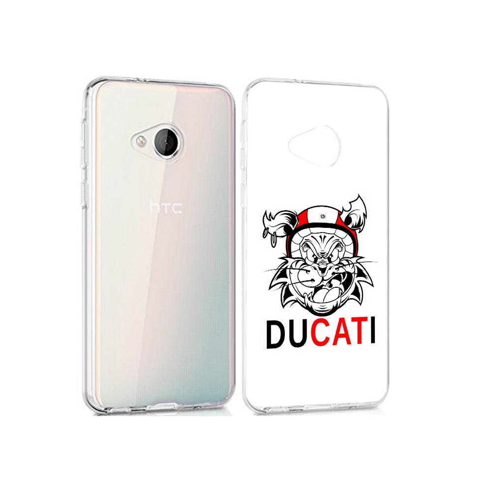 

Чехол MyPads Tocco для HTC U Play дукати, Прозрачный, Tocco