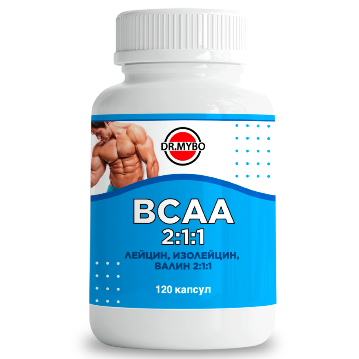 фото Bcaa dr.mybo капсулы 120 порций