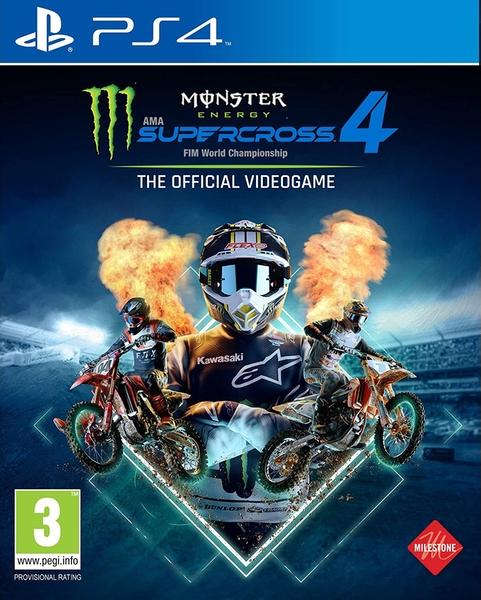 Игра Monster Energy Supercross The Official Videogame 4 (PS4)