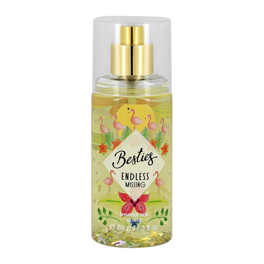 фото Парфюмированный мист для тела besties shimmer mist endless missing, 88 мл