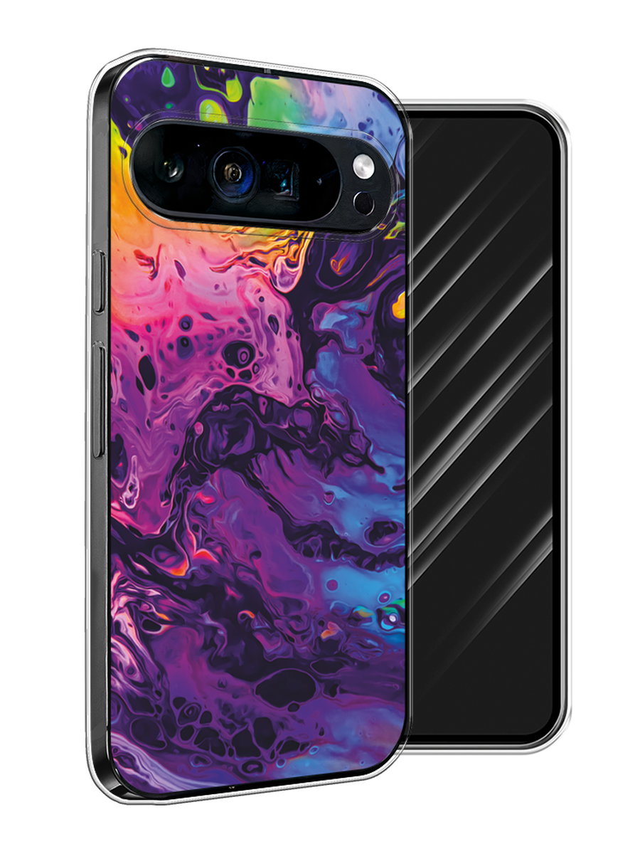 

Чехол Awog на Google Pixel 9 Pro XL "ACID fluid", Бордовый, 272150-1