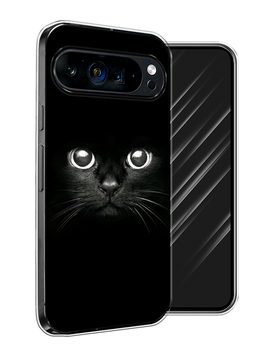 

Чехол Awog на Google Pixel 9 Pro XL "Взгляд черной кошки", Черный;белый;серый, 272150-1