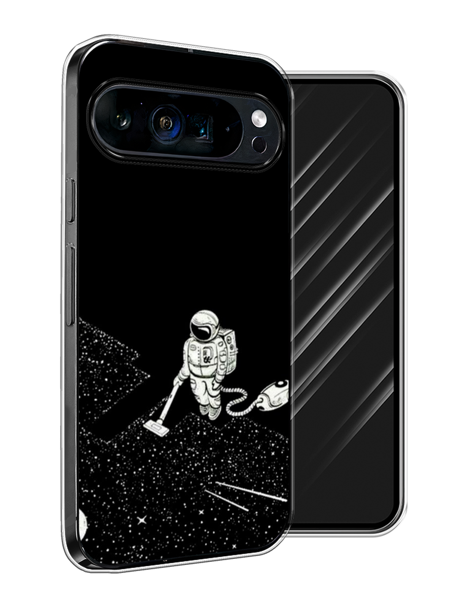

Чехол Awog на Google Pixel 9 Pro XL "Космонавт с пылесосом", Белый, 272150-1