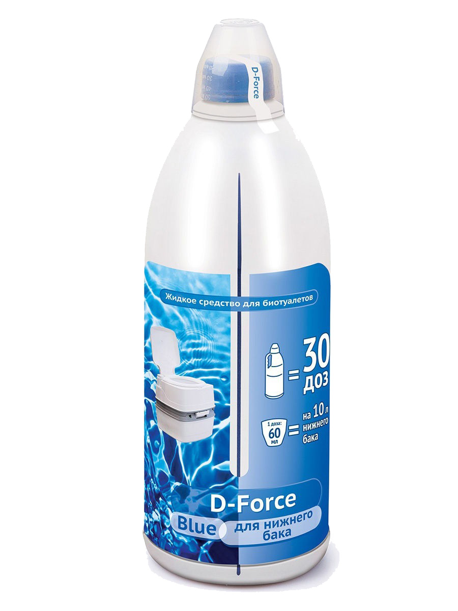 Жидкость для биотуалета Ваше Хозяйство D-Force Blue 1,8 л