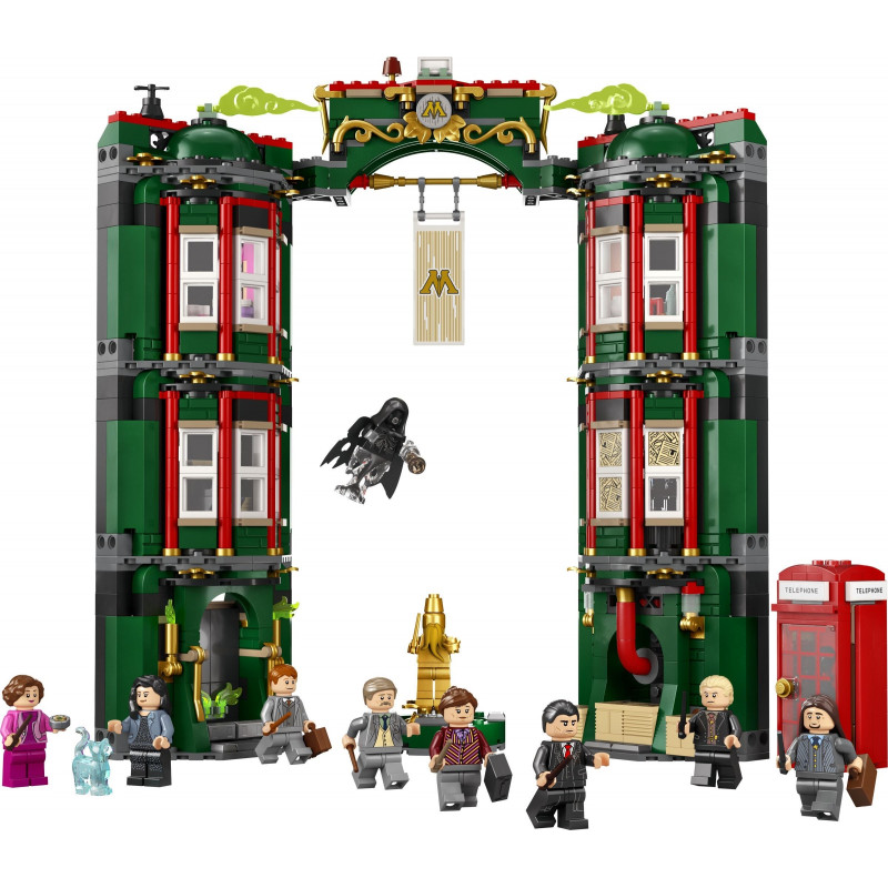 Конструктор LEGO Harry Potter 76403 Министерство магии, 990 деталей конструктор panawealth harry potter 6068 министерство магии на 990 дет